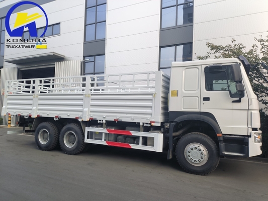Sinotruk 6X4 400 pk Transportvoertuig Box Cargo Dump Truck met 2,4 ton vooras