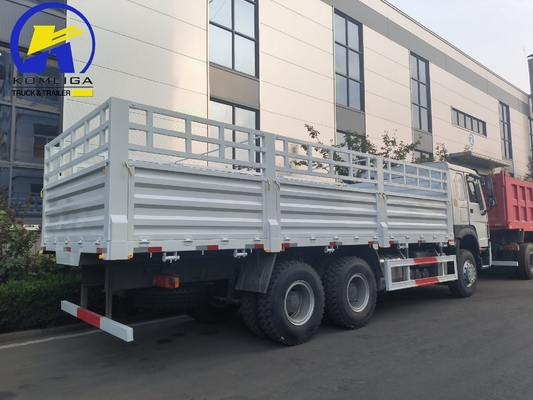 Sinotruk 6X4 400 pk Transportvoertuig Box Cargo Dump Truck met 2,4 ton vooras