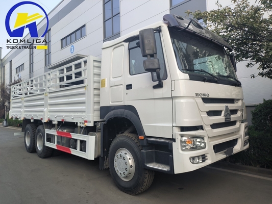 Sinotruk 6X4 400 pk Transportvoertuig Box Cargo Dump Truck met 2,4 ton vooras