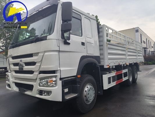 Sinotruk 6X4 400 pk Transportvoertuig Box Cargo Dump Truck met 2,4 ton vooras