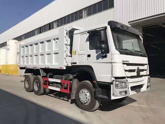 Hoofd Lifting Style HOWO 10 banden 20cbm 6X4 Dumptruck met handgeschakelde transmissie
