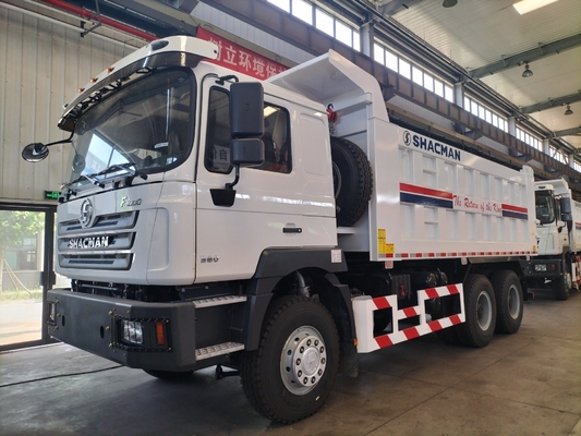 Shacman 6X4 10 Wheels 30t Tipper naar Afrika met Hw76 cabine en onderdelen ondersteuning