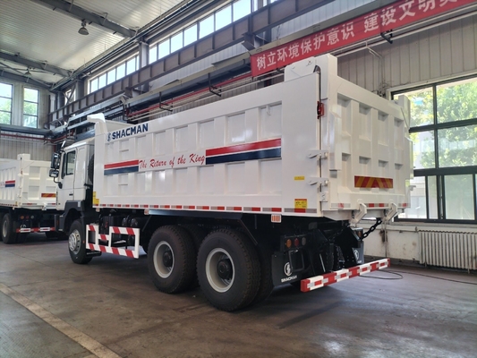 Shacman 6X4 10 Wheels 30t Tipper naar Afrika met Hw76 cabine en onderdelen ondersteuning