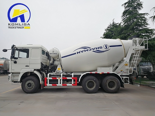 340 pk Shacman F2000 6X4 10wheel cementmixer Bulk Powder Truck met 300L brandstoftanker
