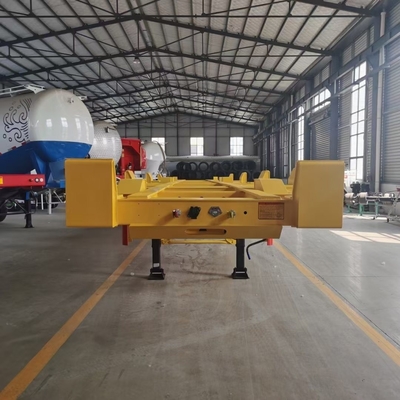 3 assen 20FT 40FT Container Transport Chassis Skelet Halve aanhanger voor 1X20FT Container