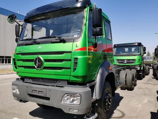 Radiële banden 6X4 6X6 Chassis vrachtwagen trekkerkop Gebruikte Beiben Truck Mongolië