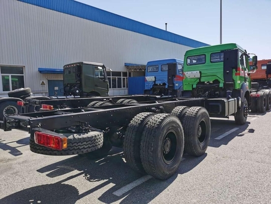 Radiële banden 6X4 6X6 Chassis vrachtwagen trekkerkop Gebruikte Beiben Truck Mongolië