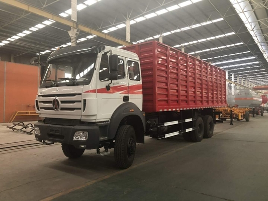 Beiben 10 wielen 6X4 vrachtwagen met Euro 2 emissie norm en diesel brandstof type