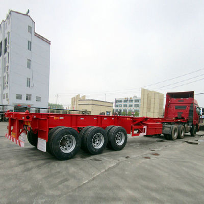 3 assen 40ton 40ft container skelet aanhangwagen voor het vervoer van zware containers