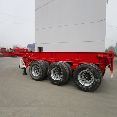 3 assen 40ton 40ft container skelet aanhangwagen voor het vervoer van zware containers