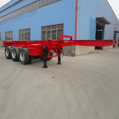 3 assen 40ton 40ft container skelet aanhangwagen voor het vervoer van zware containers