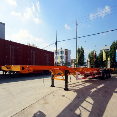 3 assen 40ton 40ft container skelet aanhangwagen voor het vervoer van zware containers