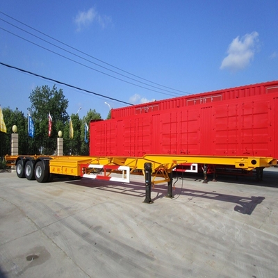 3 assen 40ton 40ft container skelet aanhangwagen voor het vervoer van zware containers