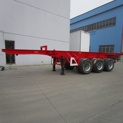 ABS antiblokkerend remsysteem 20 FT Dubbeleas Container aanhangwagen Chassis Halve aanhangwagens
