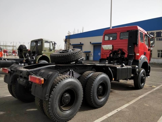 Beiben trekkerkop 6X4 3 assen met Zf8098 stuurstelsel en Fast 12js200t versnellingsbak