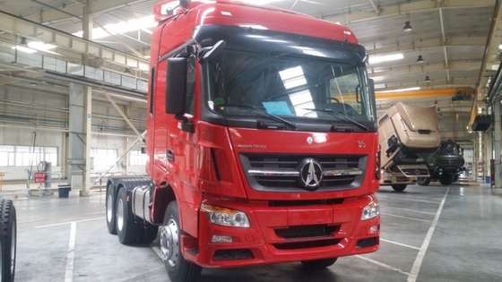Beiben trekkerkop 6X4 3 assen met Zf8098 stuurstelsel en Fast 12js200t versnellingsbak