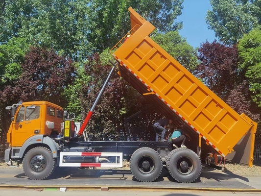 6X4 10 wielen Beiben dumptruck met een laadvermogen van 31-40 ton en aanpasbare opties