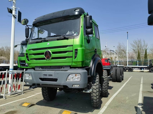 Krachtige 351-450 pk Beiben 6X4 6X6 North Benz Traktor Truck met grote motorcapaciteit