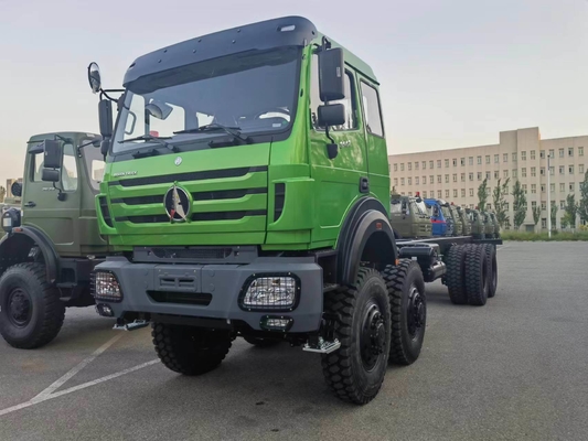 Krachtige 351-450 pk Beiben 6X4 6X6 North Benz Traktor Truck met grote motorcapaciteit