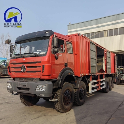 Beiben Dump Truck 6X4 8X4 Gebruikte North Benz vrachtwagen met 8500*2500*3400mm Grootte