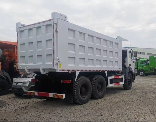 10 wielen 6X4 Beiben Dump Tipper Truck met handgeschakelde transmissie en Euroii-uitstoot