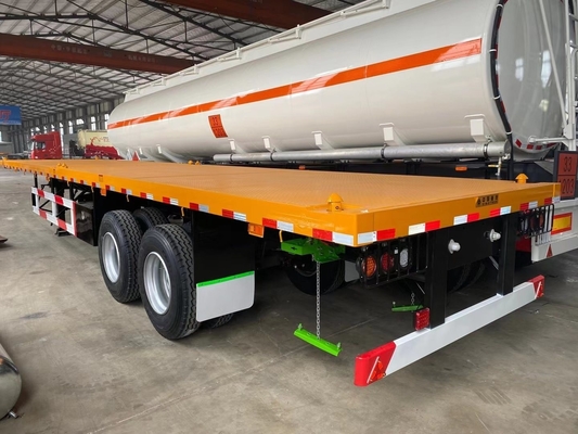 4 assen 20 voet 20 voet container trailer slot met een stuk gereedschapskist 1m * 0,5m * 0,5m