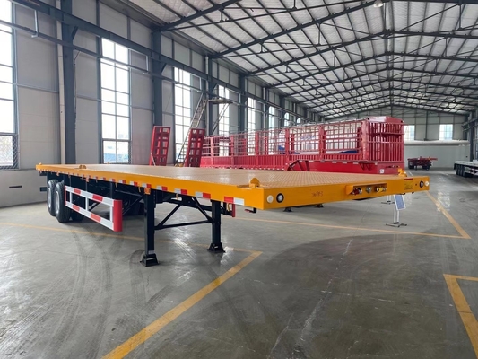 4 assen 20 voet 20 voet container trailer slot met een stuk gereedschapskist 1m * 0,5m * 0,5m