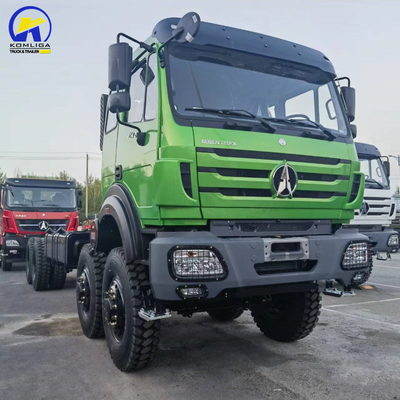 Beiben Dump Cargo Truck Traktor Truck 6X4 met Zf8098 besturing systeem aanpassing