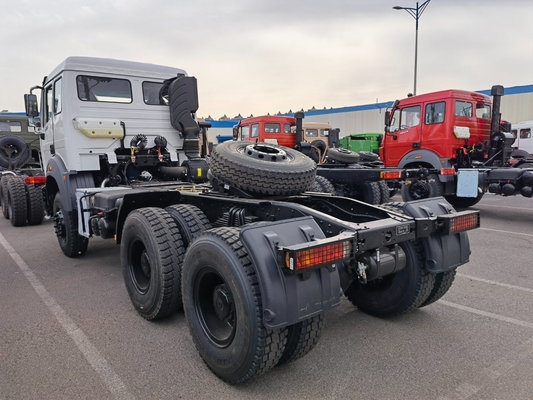 Beiben 430 pk 6X4 trekkertruck Vijfde wiel 90 enkelrichting voor zwaar vrachtvervoer