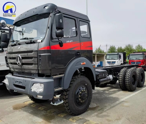 6X4 Heavy Duty LHD Rhd Tractor Horse Truck met Ng80b Long Cab en Single Sleeper