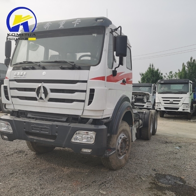 Beiben 6X4 380 pk 10 wielen 30-40 ton Traktortruck/trailer hoofd met Ng80b Long Cab