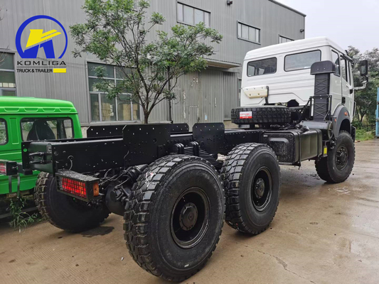 400L Aluminium Alloy Fuel Tanker Heavy Duty Beiben 6X4 420HP Cargo Truck Chassis