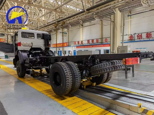 400L Aluminium Alloy Fuel Tanker Heavy Duty Beiben 6X4 420HP Cargo Truck Chassis