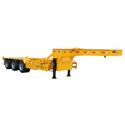40ft Tri-Axle Skeleton Container Semi-trailer met 10/10/10 Leaf Spring en 8.5-20 Rim