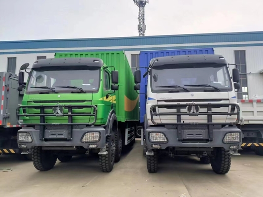 Radialbandenontwerp Euroii Benz Beiben Heavy Duty 8X8 vrachtwagen voor Afrikaanse landen
