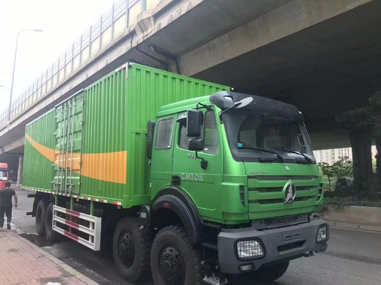 Radialbandenontwerp Euroii Benz Beiben Heavy Duty 8X8 vrachtwagen voor Afrikaanse landen