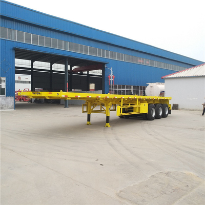3 assen 40t 20FT 40FT platbed Container Chassis Trailer met anti-blokkering remstelsel