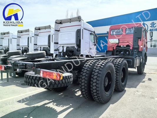 North Beiben Mercedes 2024 6X4 vrachtwagen chassis met handgeschakelde versnellingsbak naar Congo