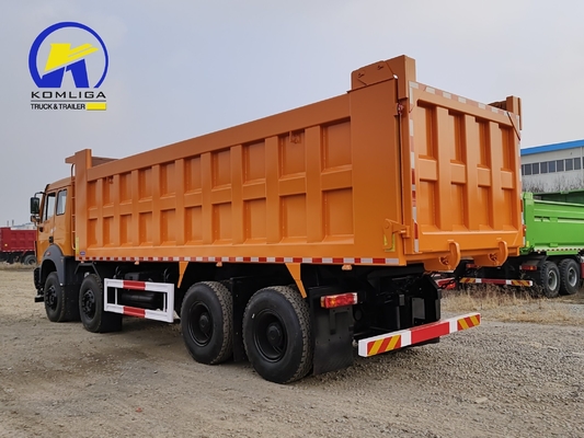 2024 Beiben 6X4 6X6 8X4 10 wielen Dump Truck Gebruikt 380 pk 420 pk Noord Benz Tipper Cargo Truck