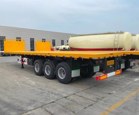 Jost twee snelheidsondersteunende been 3 ascontainer 20 voet 40 voet platte trailer ca. 6,2 T.