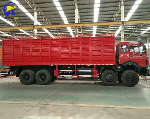 North Benz 8X8 Beiben 8X4 vrachtwagen met aanpassing en Zf8098 stuurstelsel