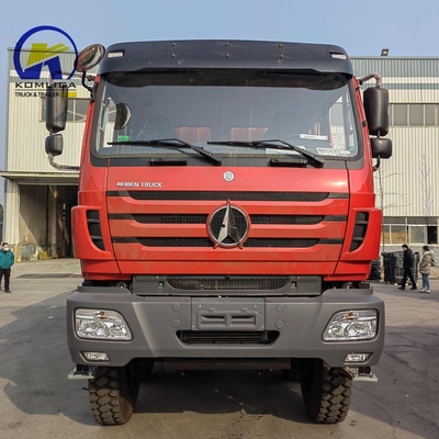 Beiben Benz 8X8 12wheel Van Style Box Cargo Truck 20cbm Bucket Dimensie 5600X2300X1500