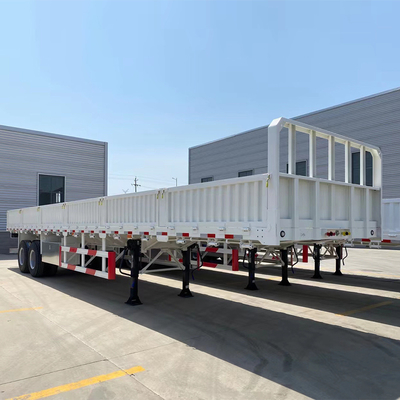 Kleine 40 ton lading zijwand mini vracht aanhangwagen met 13t/16t as en container slot