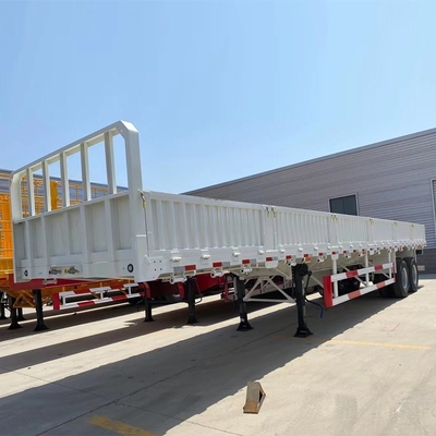 Kleine 40 ton lading zijwand mini vracht aanhangwagen met 13t/16t as en container slot