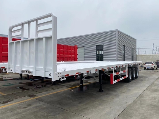 3 assen 4 assen 40 ton zware container platgelegen halfrol met een gewicht van 6,2 Tare
