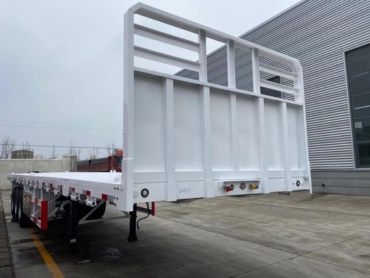 3 assen 4 assen 40 ton zware container platgelegen halfrol met een gewicht van 6,2 Tare