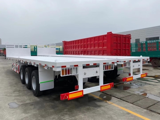 3 assen 4 assen 40 ton zware container platgelegen halfrol met een gewicht van 6,2 Tare
