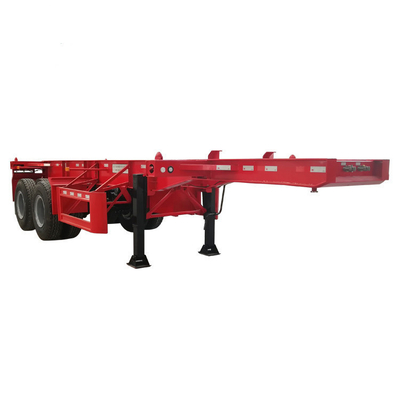 40ft skelet-halfcontainer aanhangwagen met 13t/16t as en 13000x2500x3900mm grootte