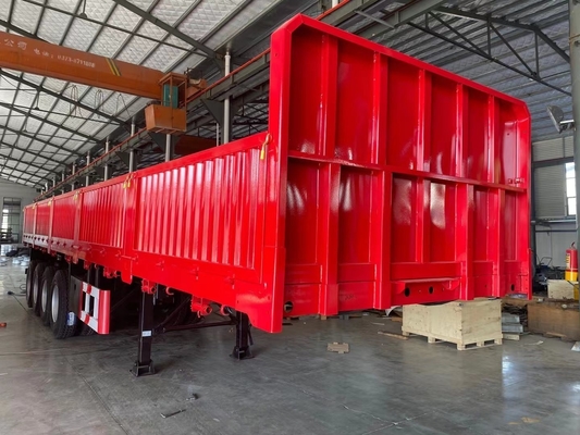Jost Two Speed Sport Leg 3 As 40 Ton 60 Ton Side Board Semi Trailer 13000x2500x3900mm