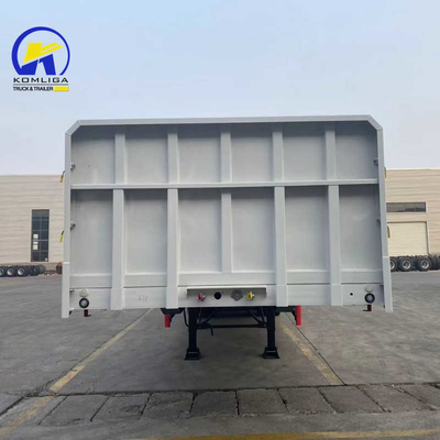 Jost 2,0 of 3,5 inch King Pin Fuwa 13t Heavy Duty Flatbed Cargo Trailer met 12 banden